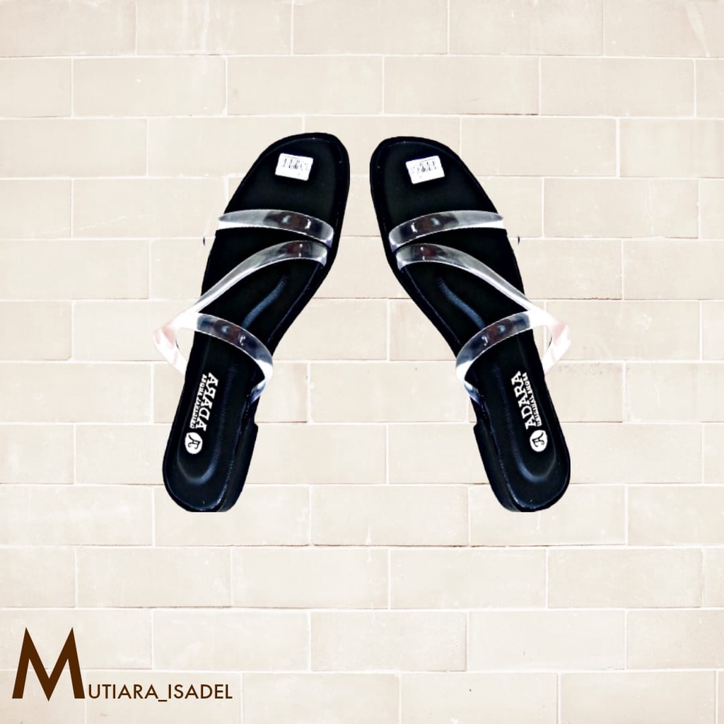 Jual Sandal Teplek Murah Sandal Wanita Tali Mika Jelly Sandal Flat