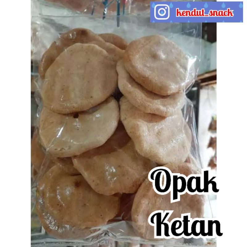 Jual Opak Ketan Oleh Oleh Khas Ciamis Tasikmalaya Opak Panggang 250gr ...