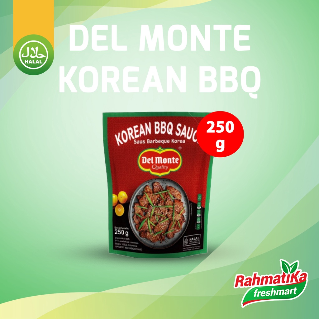 Jual Del Monte Korean Bbq Sauce Saus Barbeque Korea Gr Pouch