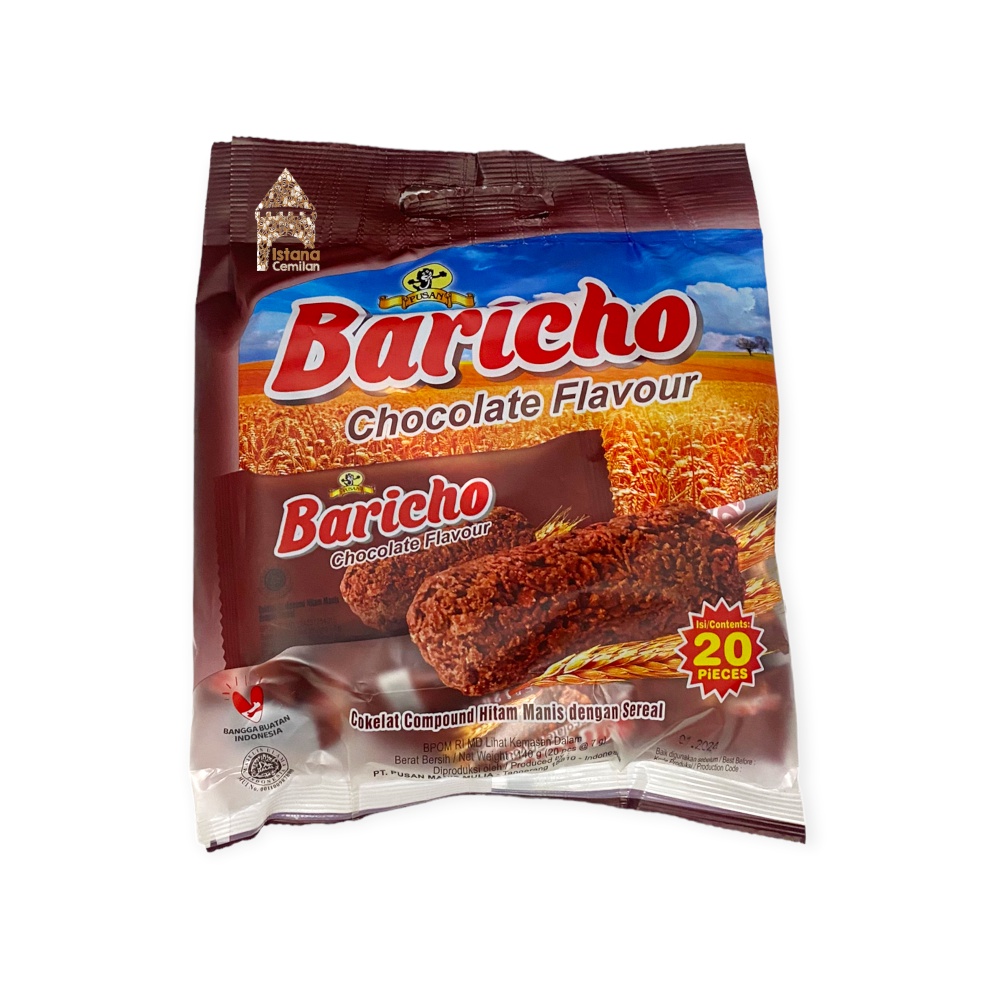 Jual BARICHO Oat Sereal Gandum Cokelat / Strawberry / Vanilla (isi 20 ...