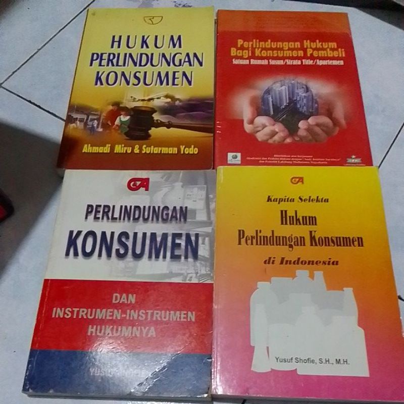 Jual BUKU HUKUM PERLINDUNGAN KONSUMEN BEKAS ORIGINAL | Shopee Indonesia