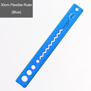 30cm Flexible Ruler (Blue) 