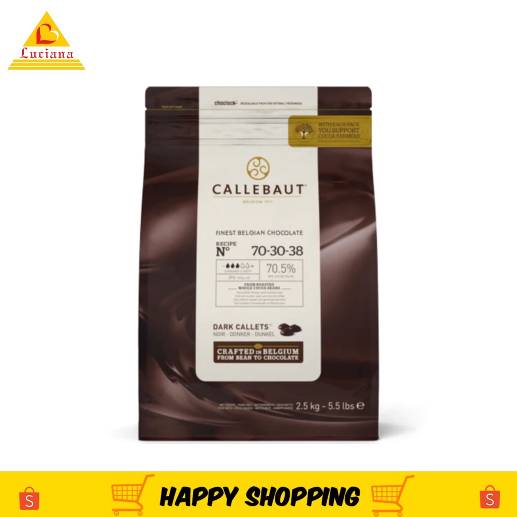 Jual Callebaut Extra bitter 70 uk 2.5kg Shopee Indonesia