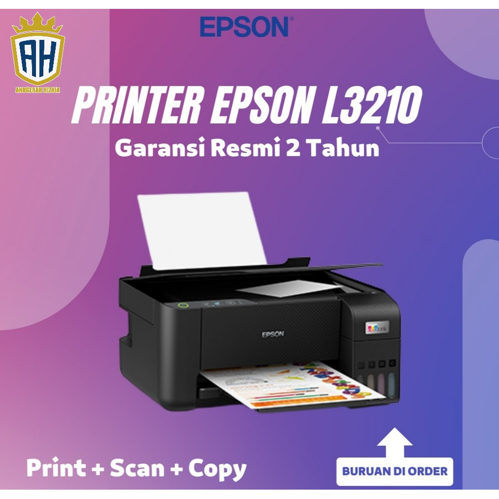 Jual Printer Epson L3210 Print Scan Copy Pengganti L3110 Garansi Resmi Pri53 Eps Shopee 0990