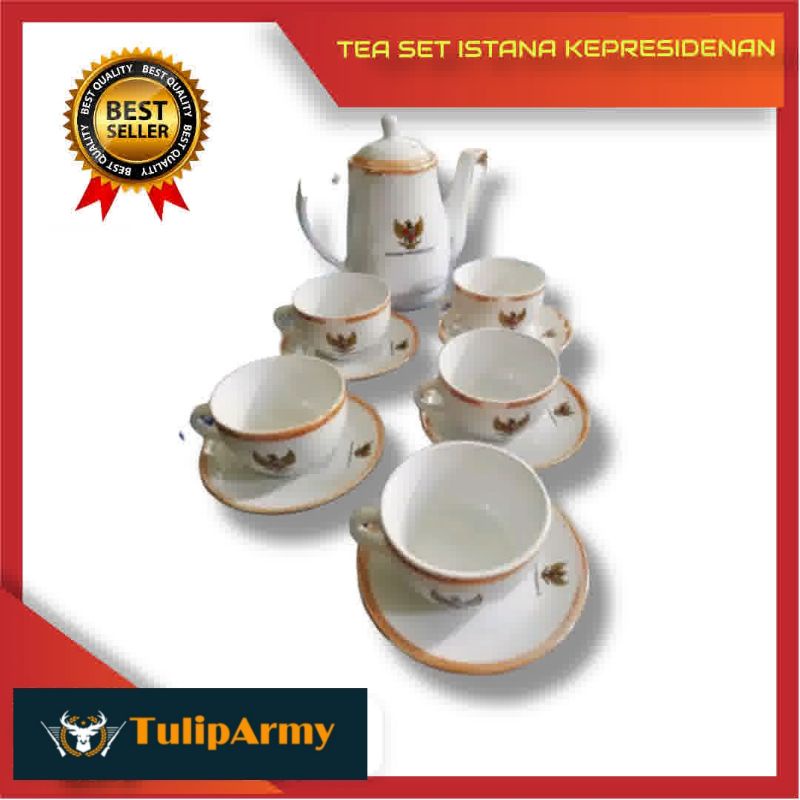Jual Tea Set Logo Istana Khusus Gojekgrab Instanjakarta Shopee Indonesia 6808
