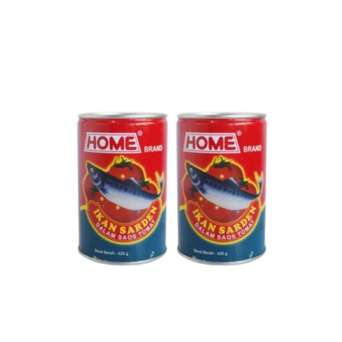 Jual Home Ikan Sarden Tomat 2 x 425 gr Shopee Indonesia