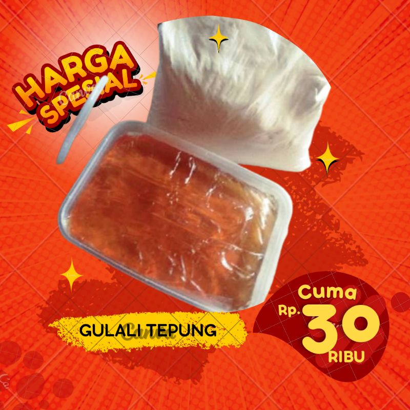 Jual [ GRATIS ONGKIR ] 6 RASA GULALI TEPUNG GULALI SUTERA / MAKANAN ...