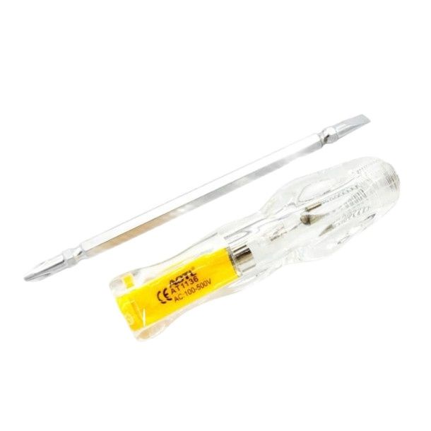 Jual Obeng Testpen Bolak-Balik \ Testpen Bolak-Balik WELDOM Kuning