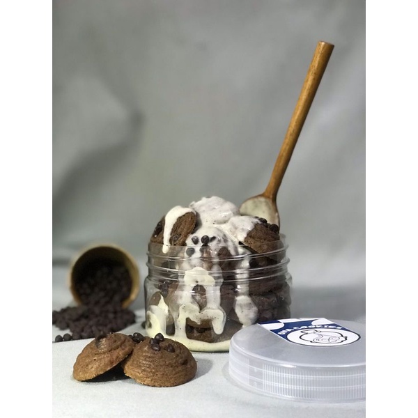 Jual Cookies Cokelat with Tiramisu Sauce Mini Cookies Cokelat Oma