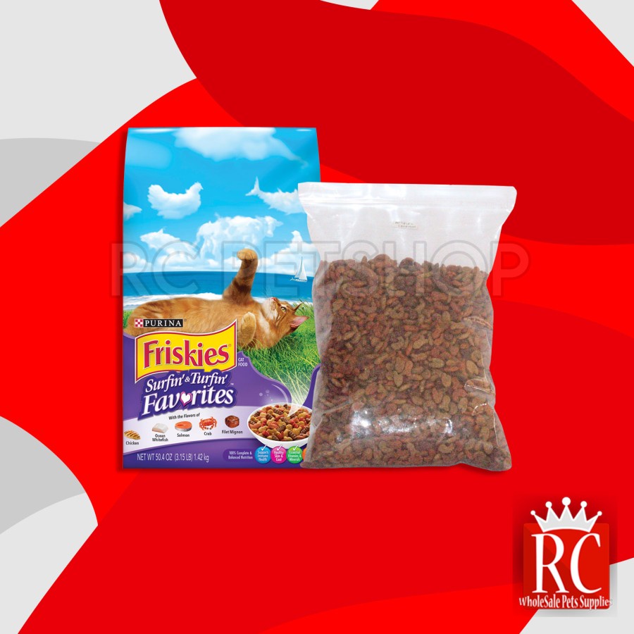 Jual Makanan Kucing Friskies Repacking Cat Food 1 KG | Shopee Indonesia