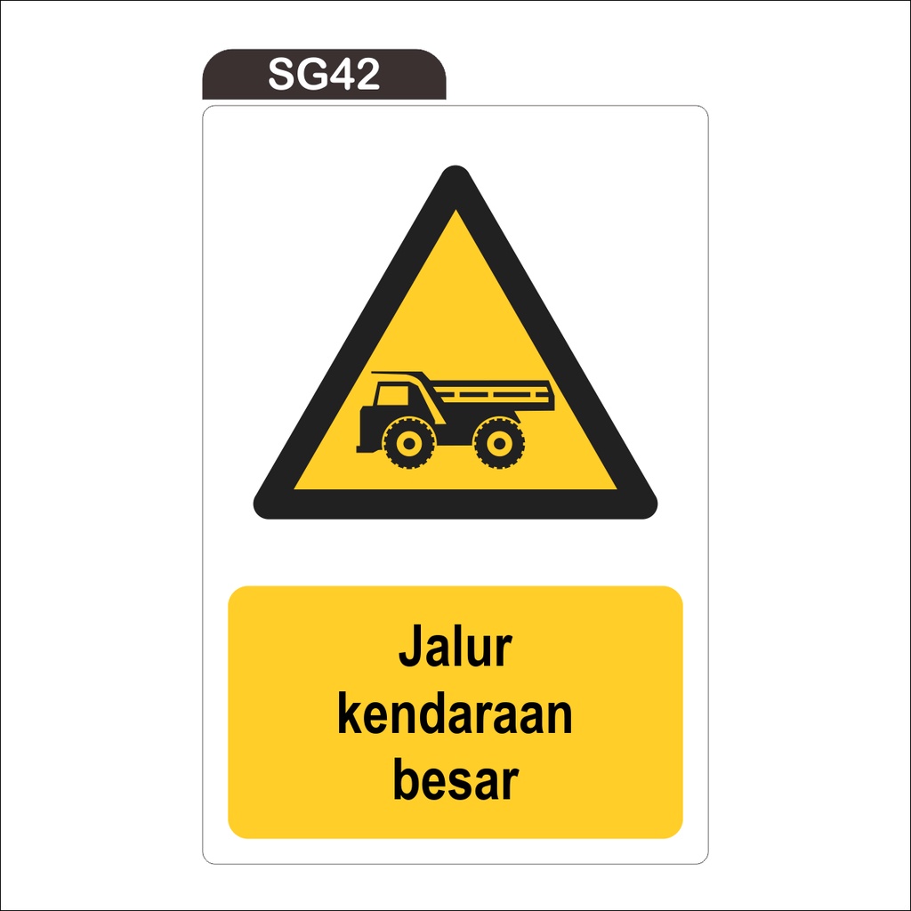Jual RAMBU JALUR KENDARAAN BESAR (STICKER ONLY) | Shopee Indonesia
