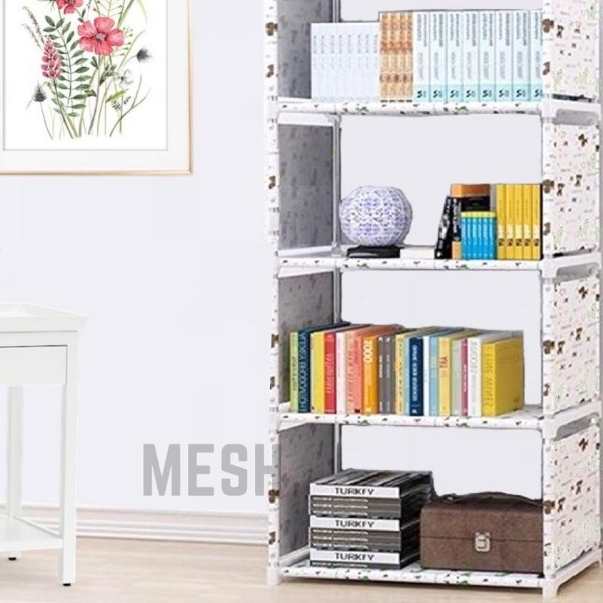 Jual Menarik Rak Portable Serbaguna 5 Susun 4 Ruang / Rak Buku ...