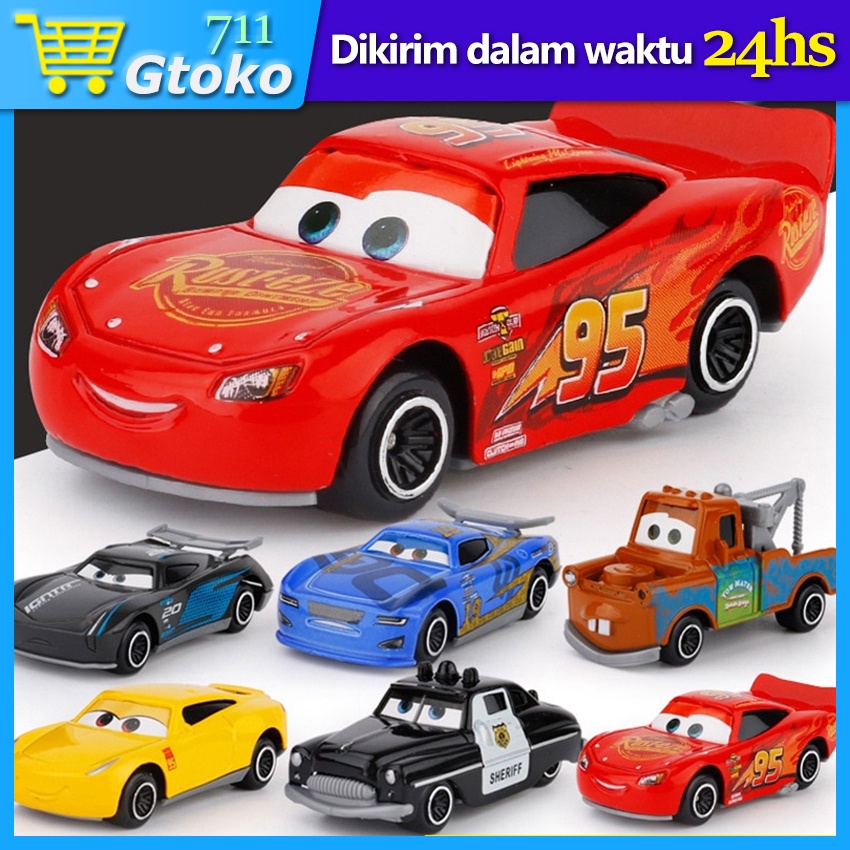 Jual Disney Pixar Cars Mini Racers Metal Mobil Mainan Miniatur Diecast ...