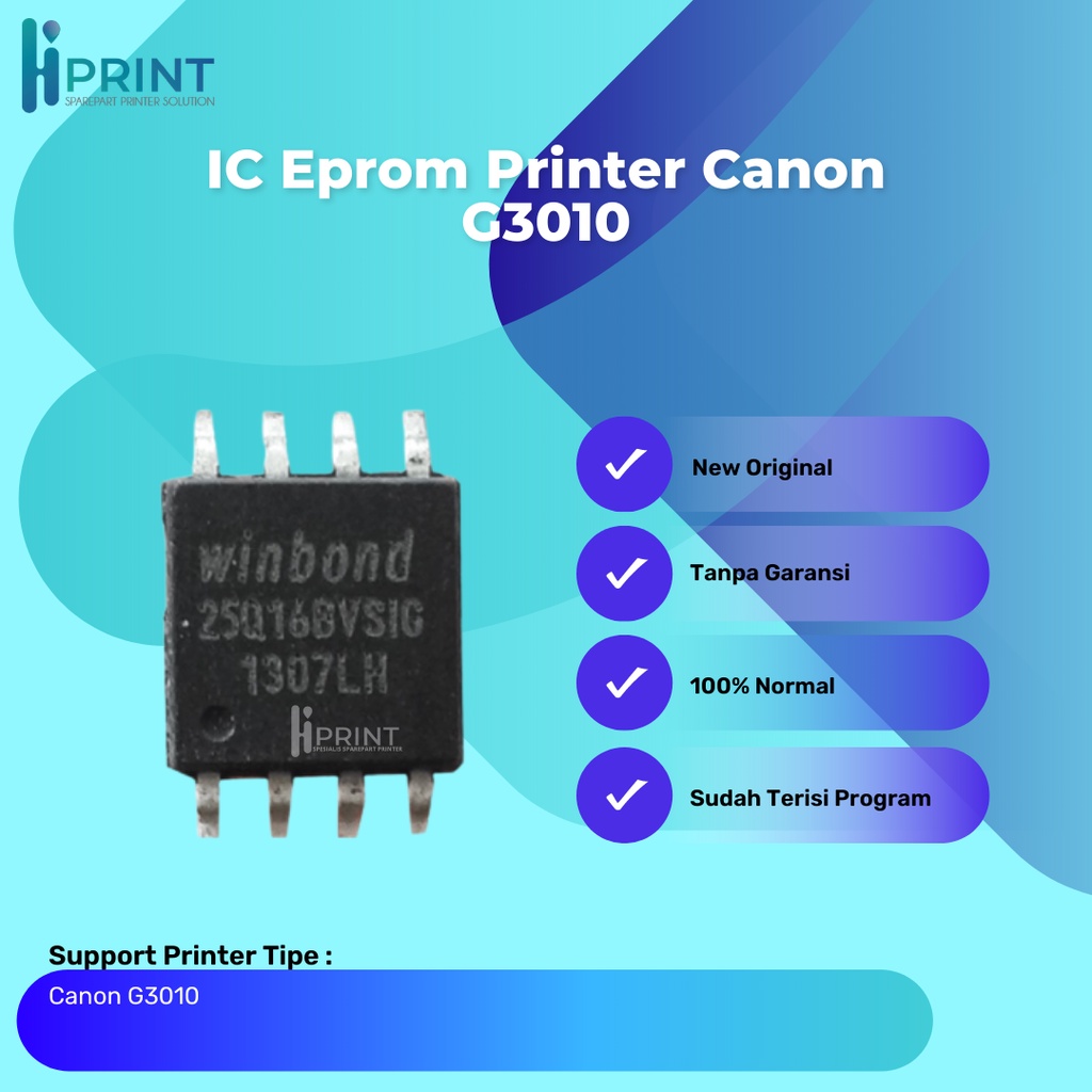 Jual IC Eprom Canon G3010, IC Eeprom Reset Counter Canon G3010