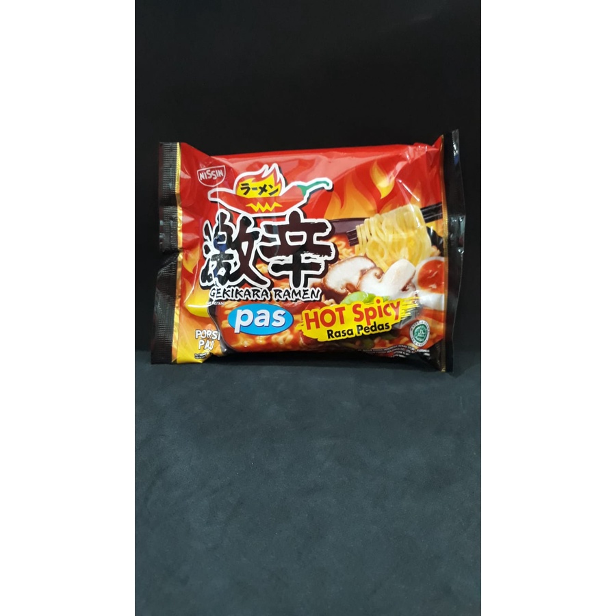 Jual Nissin Gekikara Ramen Hot Spicy Mushroom 74g Shopee Indonesia