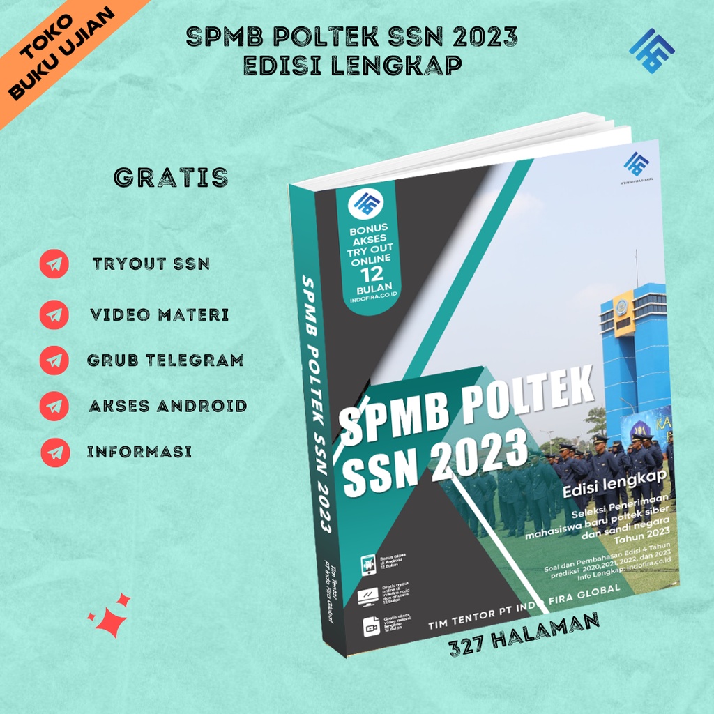 Jual (Super Lengkap) Buku SPMB POLTEK SSN 2024 / POLTEK SSN 2024 ...