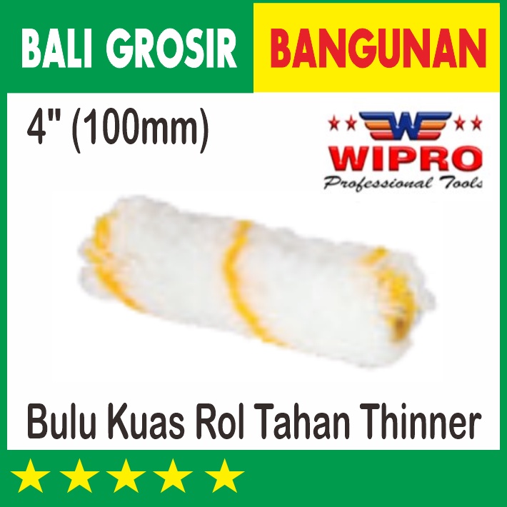 Jual WIPRO ISI KUAS ROL CAT MINI TAHAN THINNER 4