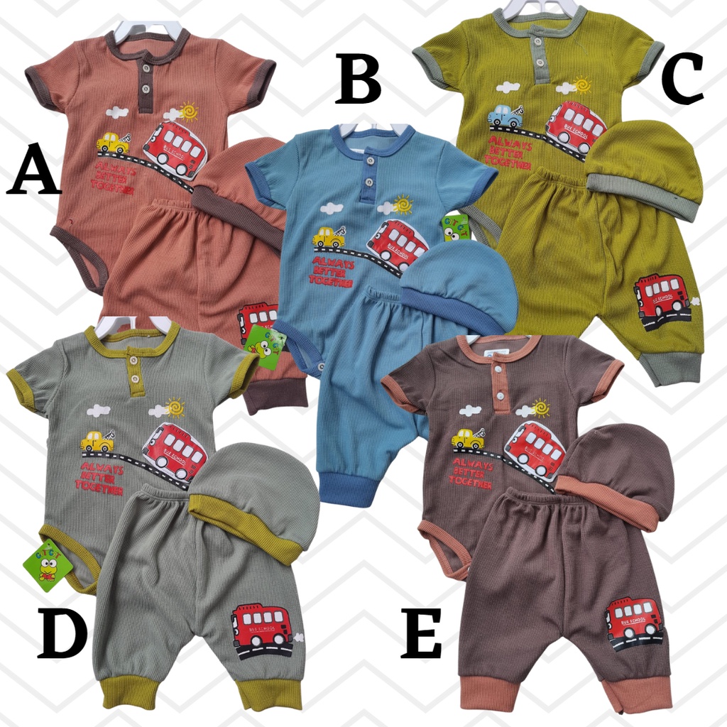 Jual Baju Bayi Laki Laki Jumper Bodysuits Katun jumpsuit baby newborn 0