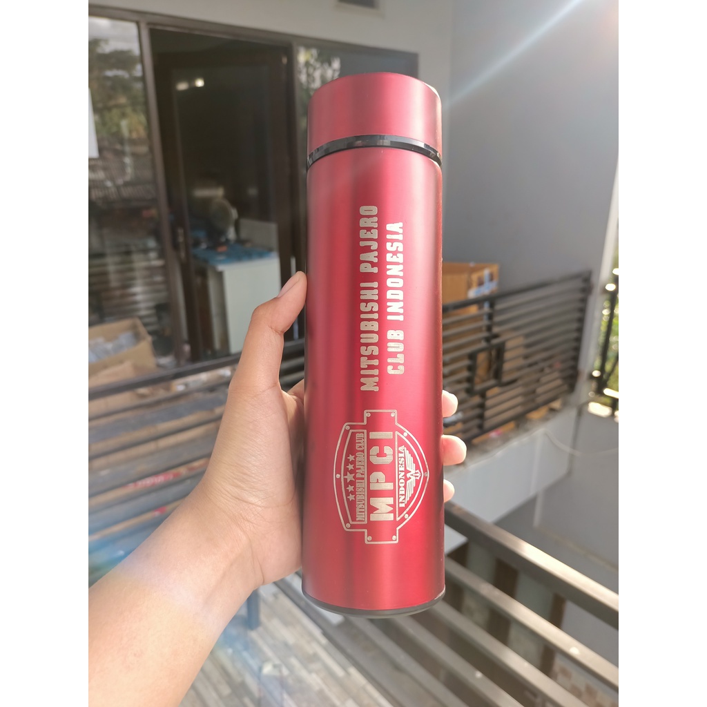 Jual New Custom Laser Termos Sakura Tahan Panas Tumbler Vacuum Flask Sakura Bisa Request 0574