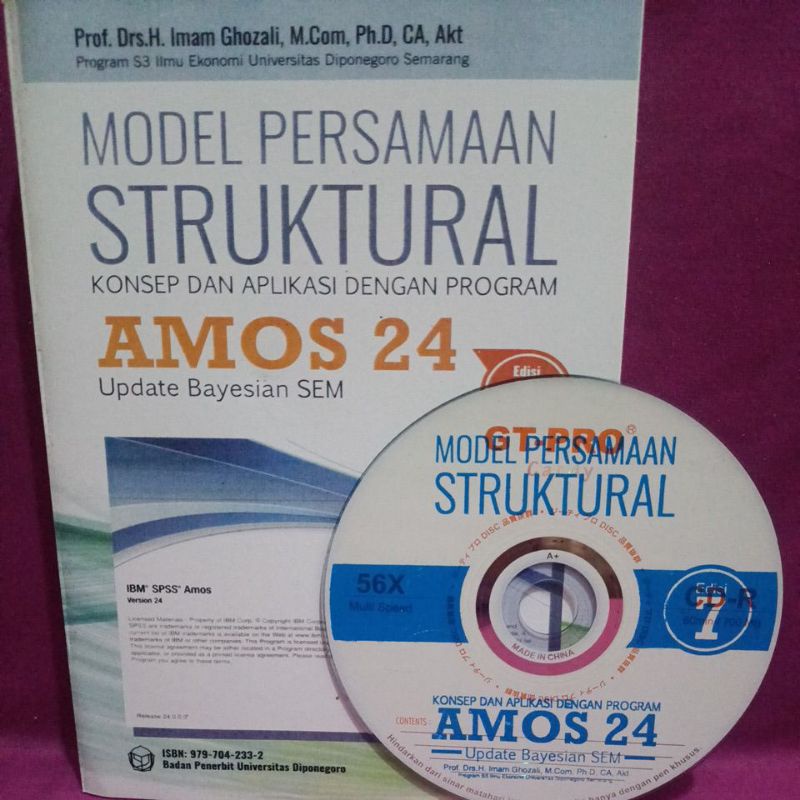 Jual Model Persamaan Struktural Konsep & Analisis Dengan Program AMOS ...