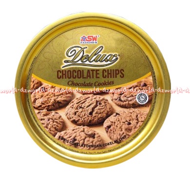 Jual Asw Foods Deluxe Gr Chocolate Chips Cookies Cokelat Chip Biskuit Cip Kukis Coklat