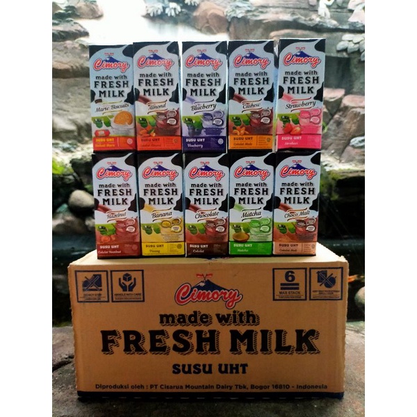 Jual Susu UHT cimory 250ml isi 24 boleh MIX ed 2026 | Shopee Indonesia