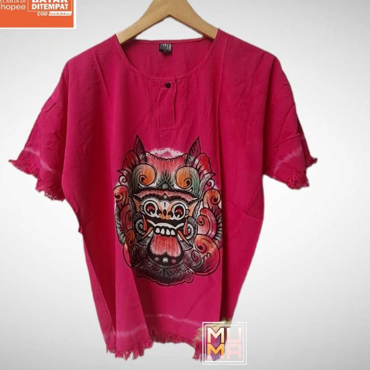 Jual baju barong bali - baju bali - kaos bali - baju pantai bahan full ...