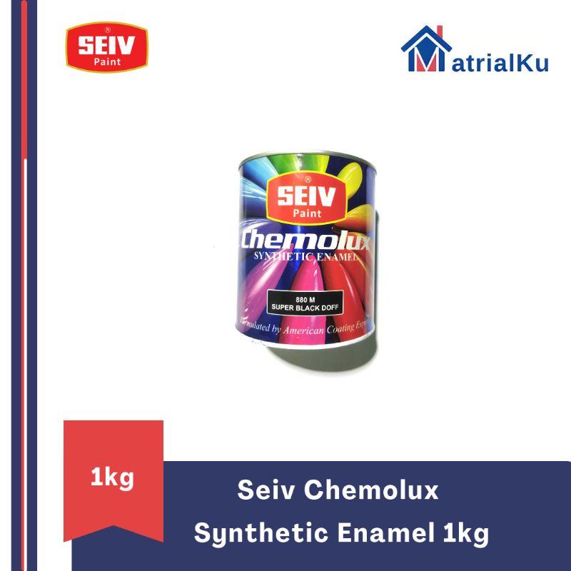 Jual Seiv Chemolux Synthetic Enamel 1 kg Cat kayu dan besi | Shopee ...