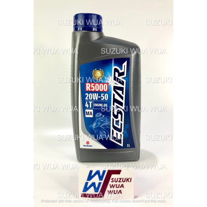 Jual OLI MOTOR SUZUKI ECSTAR R5000 1 LITER | Shopee Indonesia