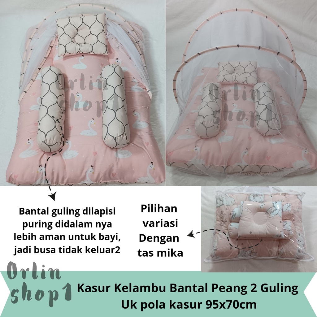 Jual Kasur Bayi Bantal Guling Lipat Kelambu Kasur Bayi Kelambu Free Bantal Peang Dan Dua