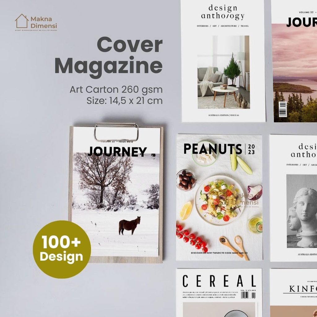 Jual Properti foto majalah kinfolk kertas poster (mix) makna dimensi ...