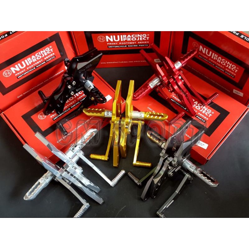 Jual FootStep UnderBone CBR 150r NUI racing | Shopee Indonesia