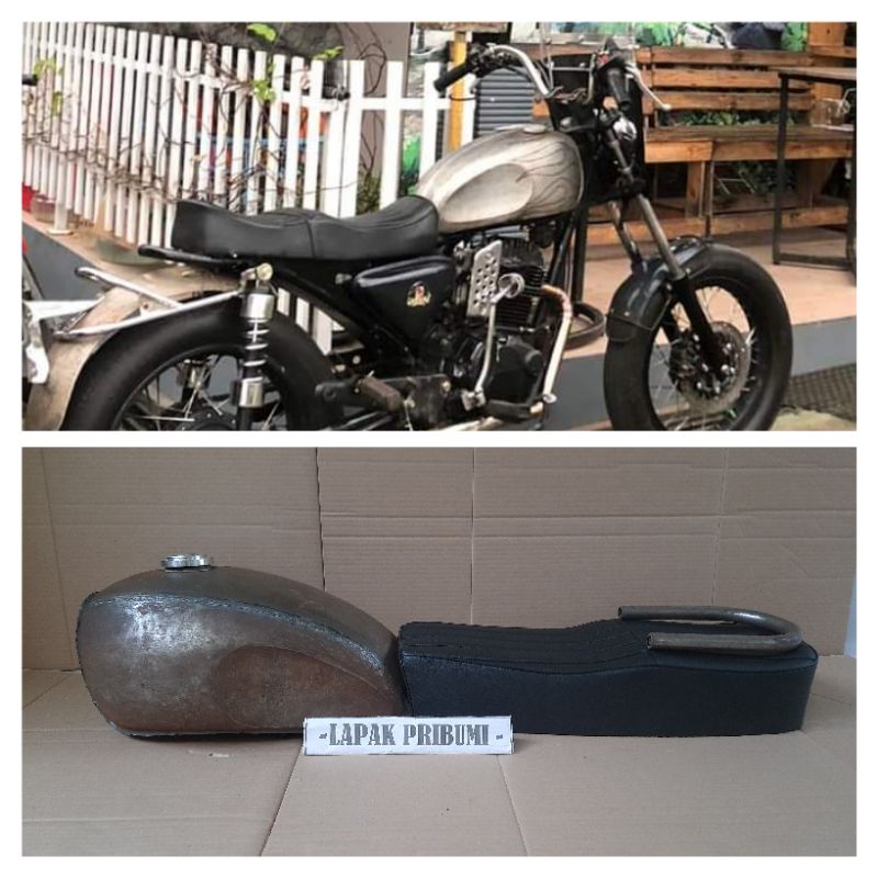 Jual Tangki British Jok British Tangki Custom Triumph British Bober Scrambler Shopee Indonesia