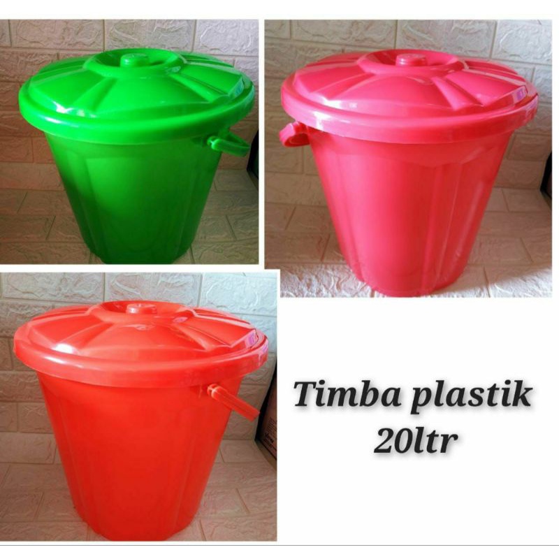Jual TIMBA GANGGA PLASTIK 20 liter | Shopee Indonesia