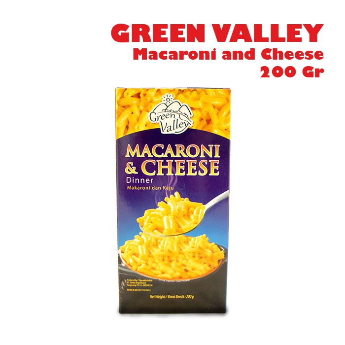 Jual GREEN VALLEY Macaroni and Cheese 200 Gr [ ORIGINAL ] Shopee