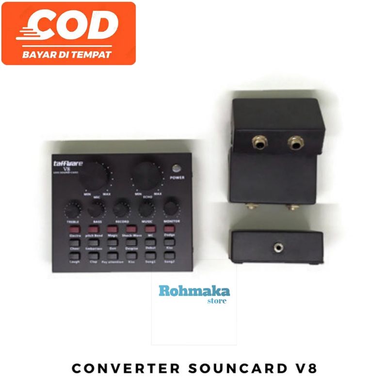 Jual CONVERTER SOUNDCARD V8 BEST QUALITY | Shopee Indonesia
