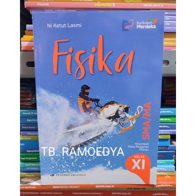 Jual Buku Fisika SMA/MA Kelas XI Kurikulum Merdeka Erlangga | Shopee ...