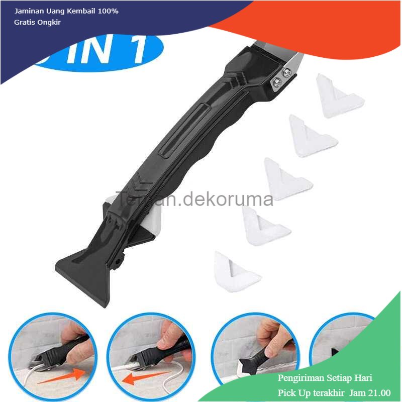 Jual TD - SKL E-TOOLS Pembersih Perapi Lem Silikon Sealant Tool Scraper ...