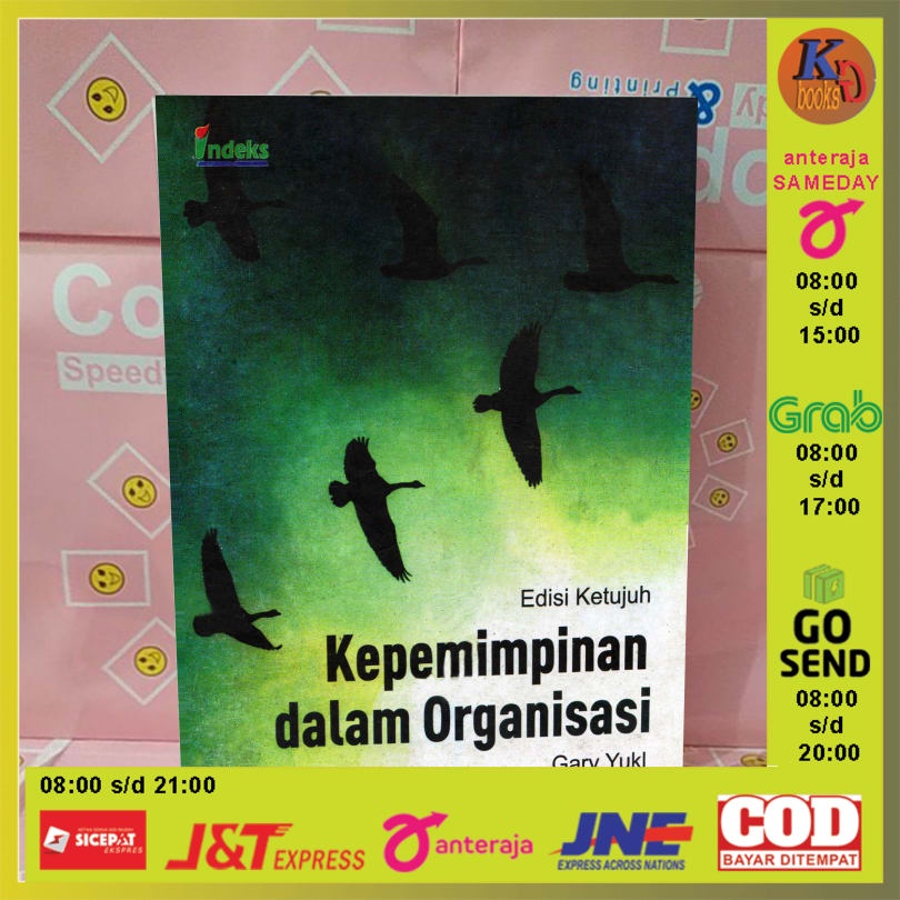 Jual Kepemimpinan Dalam Organisasi Edisi 7 Ketujuh Gary Yuki | Shopee ...