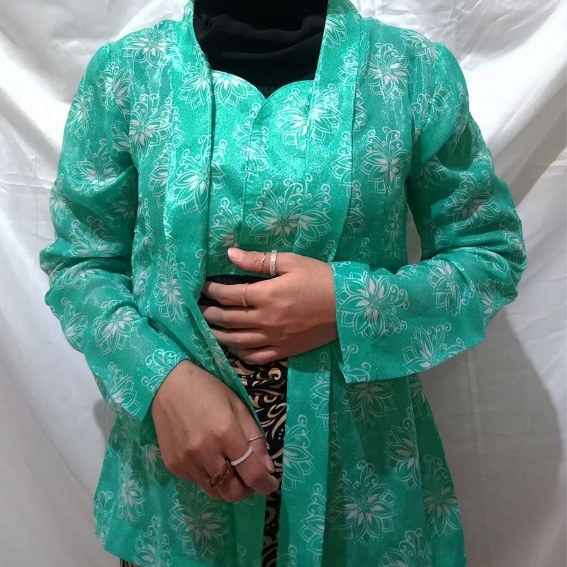 Jual Kebaya Lawas Kebaya Vintage Kebaya Kutu Baru U01 Kembang Hejo