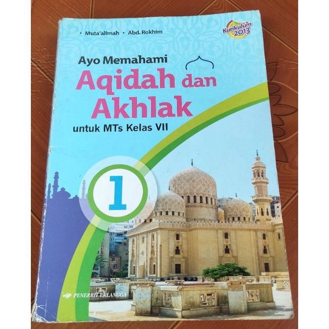 Jual AKIDAH DAN AKHLAK ERLANGGA MTS KELAS 7 K13 | Shopee Indonesia