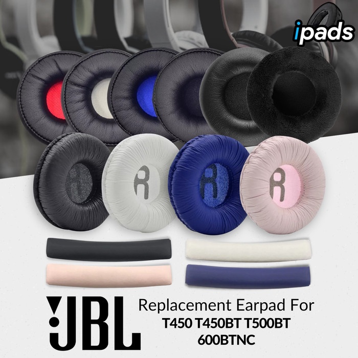 Cuscinetti Di Ricambio Per Cuffie JBL - Schiuma Memory Foam Per Tune600, T500BT, T450, 70mm - Confortevoli E Resistenti - Foto 6