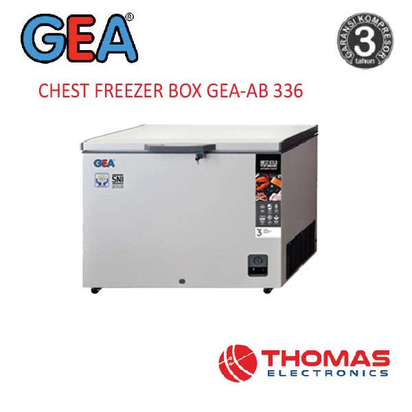 Jual CHEST FREEZER BOX GEA AB 336 AB336 Freezer box 330 liter Garansi ...