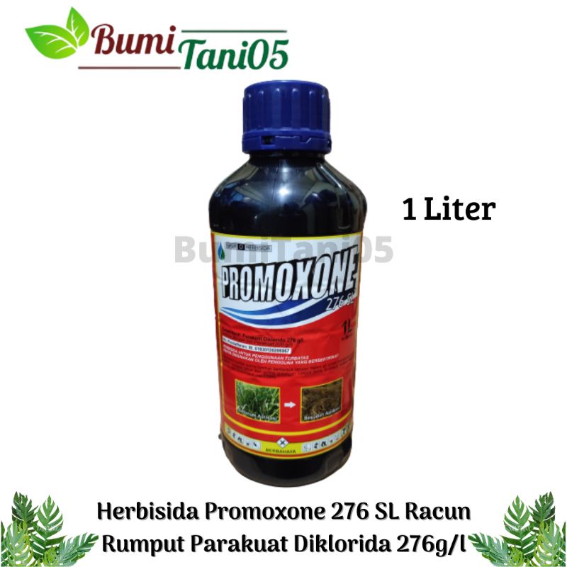 Jual Herbisida Promoxone 276 Sl Racun Rumput Parakuat Kemasan 1 Liter