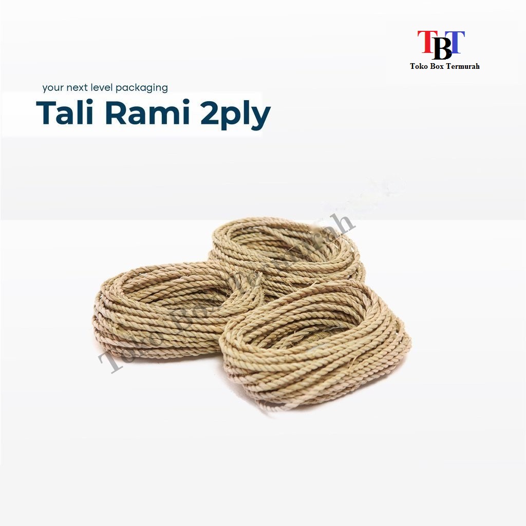 Jual Tali Rami 2 PLY (+- 5,5 meter) tali/rami/talirami/taliserat ...