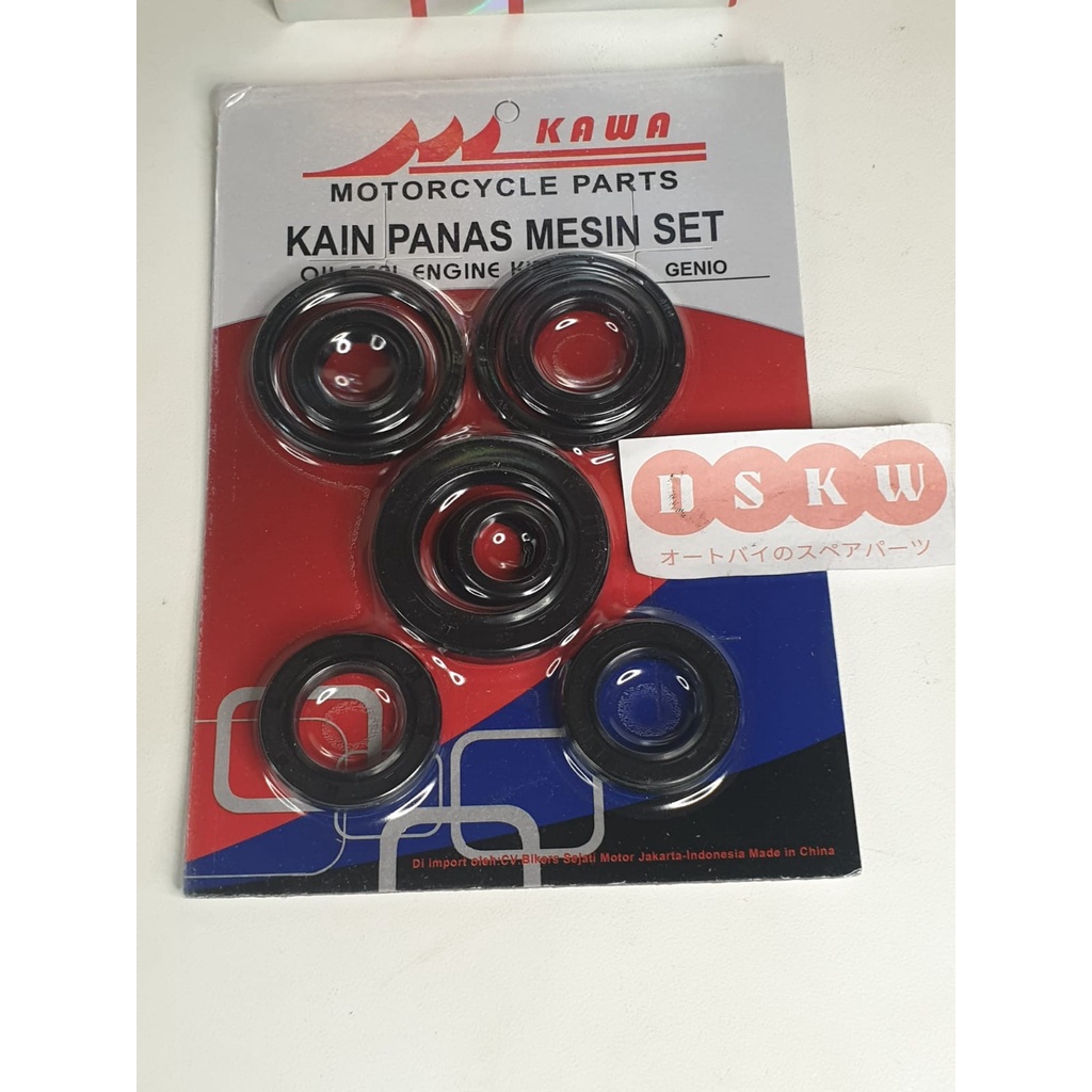 Jual Oli Seal Engine Kit GENIO Kawa Shopee Indonesia