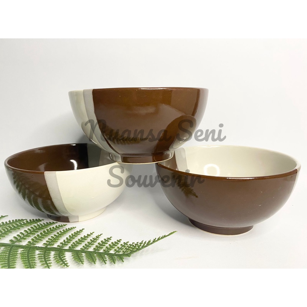 Jual Souvenir Mangkok Two Tone Jumbo Mangkok Ramen Keramik Warna Mangkuk Sup Porselen Gradasi 1780