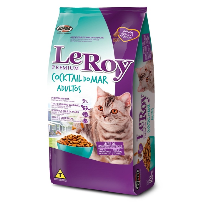 Jual COD Leroy Cocktail Do Mar Adult / Cat Food Healthy Urinary Tract ...