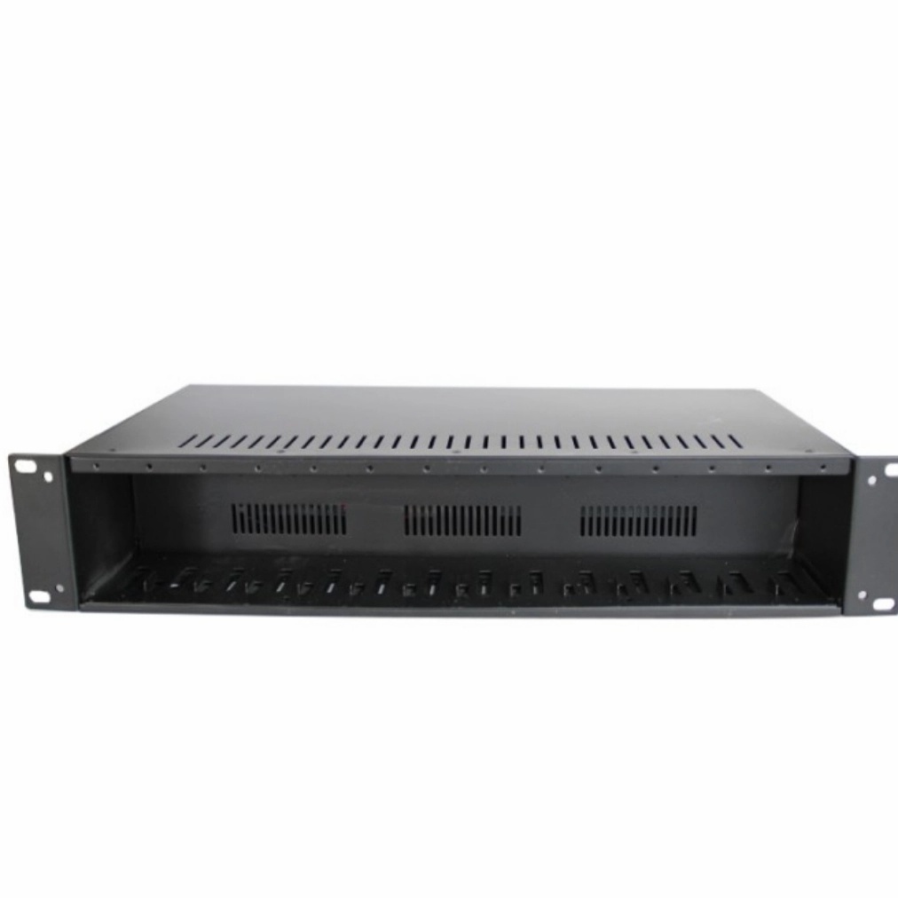Jual RACK TRANSCEIVER MEDIA FIBER CONVERTER 14 SLOT Non Psu | Shopee ...