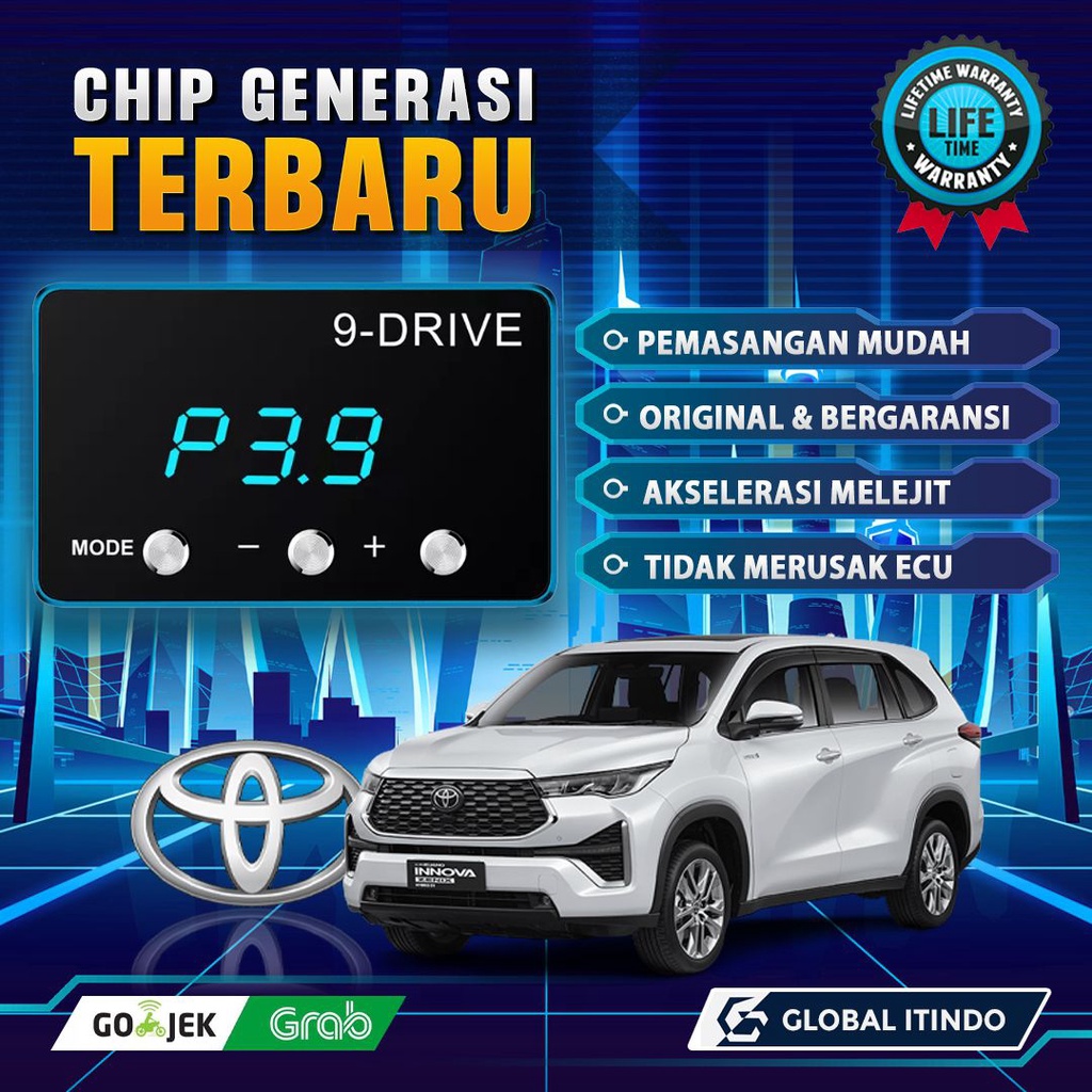 Jual 9 Drive Toyota Kijang Innova Zenix Piggyback Throttle Controller ...